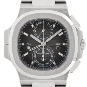 パテックフィリップ - ノーチラス トラベルタイム クロノグラフ | PATEK PHILIPPE | 5990/1A-001 | SS 黒文字盤 自動巻き ブレスレット | 中古 |