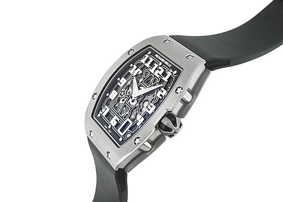 リシャールミル - オートマティック エクストラフラット | Richard Mille | RM67-01 | TI スケルトン文字盤 自動巻き ラバー | 未使用品 |