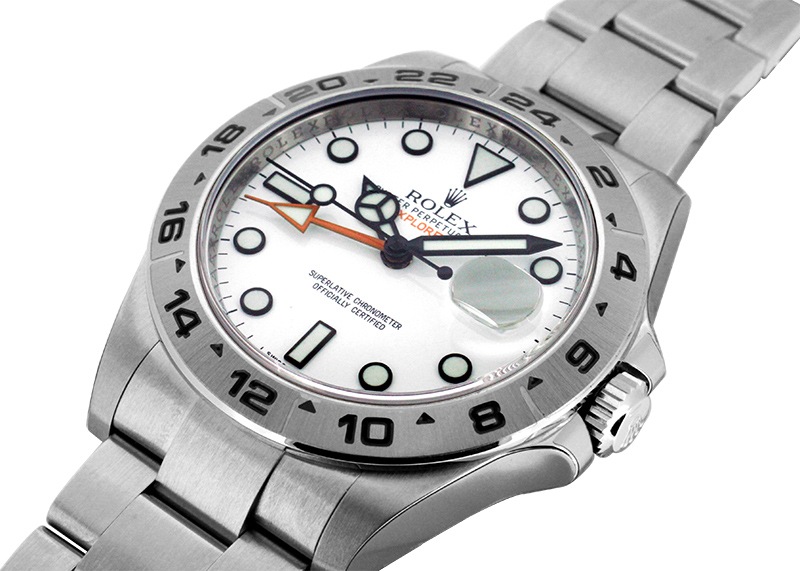 ロレックス - オイスター パーペチュアル エクスプローラー II | ROLEX | 216570 | SS 白文字盤 自動巻き ブレスレット | 未使用品 |