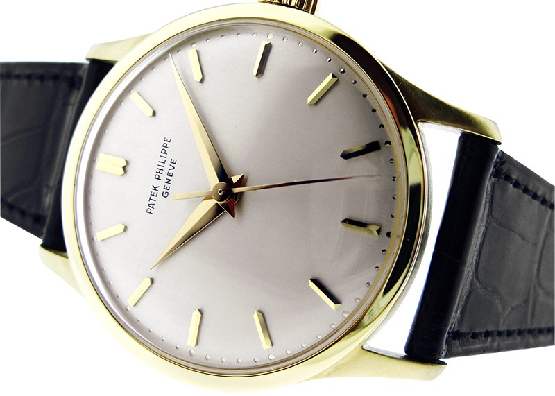 パテックフィリップ - カラトラバ | PATEK PHILIPPE | 570J | 1950年製 YG シャンパン文字盤 手巻き レザー | ヴィンテージ | 中古 |