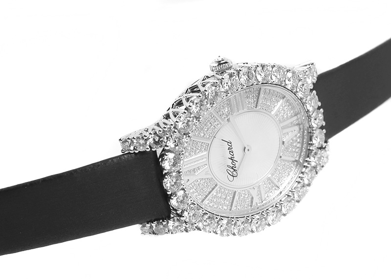 ショパール - ルール ドゥ ディアマン ミディアム オーバル | CHOPARD | 139383-1201 WG ダイヤモンド文字盤 手巻き サテン |