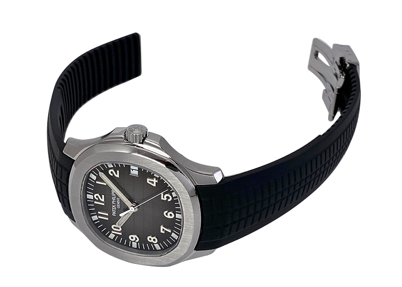 パテックフィリップ - アクアノート エクストララージ | PATEK PHILIPPE | 5167A-001 | SS 黒文字盤 自動巻き ラバー | 委託品 | 中古