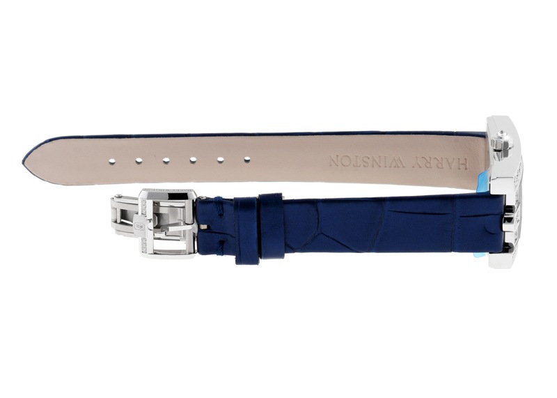 ハリーウィンストン - アヴェニュークラシック ムーンフェイズ | HARRY WINSTON | AVEQMP21WW001 | WG ブルーシェル文字盤 クォーツ レザー | 委託品