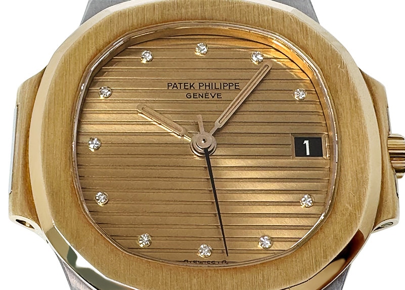 パテックフィリップ - ノーチラス | PATEK PHILIPPE | 3800/001 | YG/SS シャンパン文字盤 自動巻き ブレスレット | 委託品 | 中古
