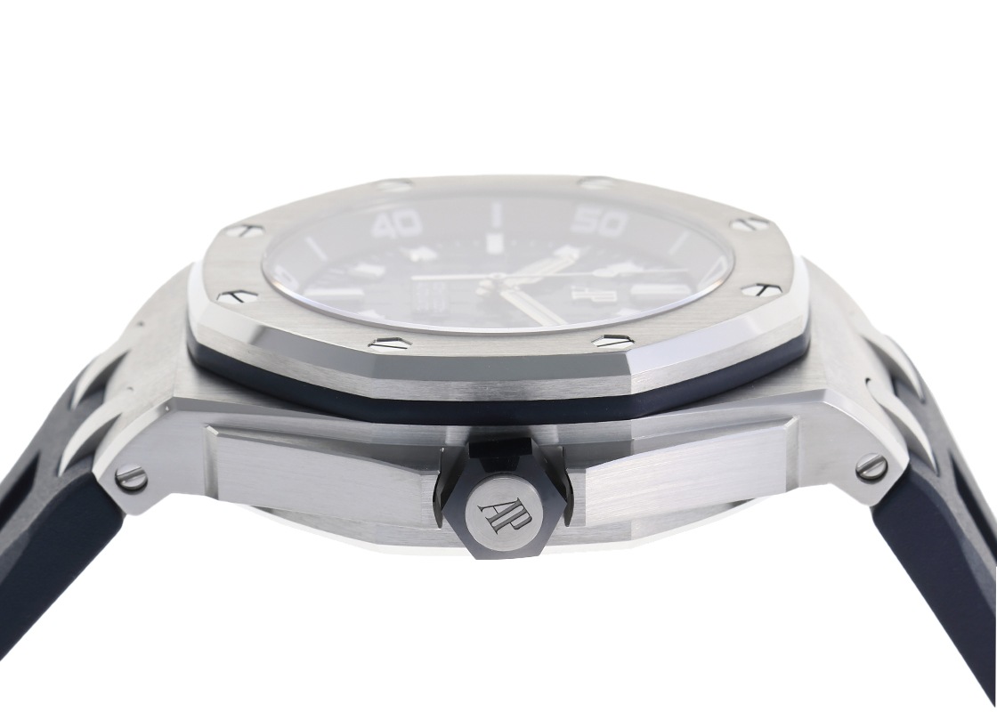 オーデマピゲ - ロイヤルオーク オフショアダイバー | AUDEMARS PIGUET | 15720ST.OO.A027CA.01 | SS ブルー文字盤 自動巻き ラバー | 中古