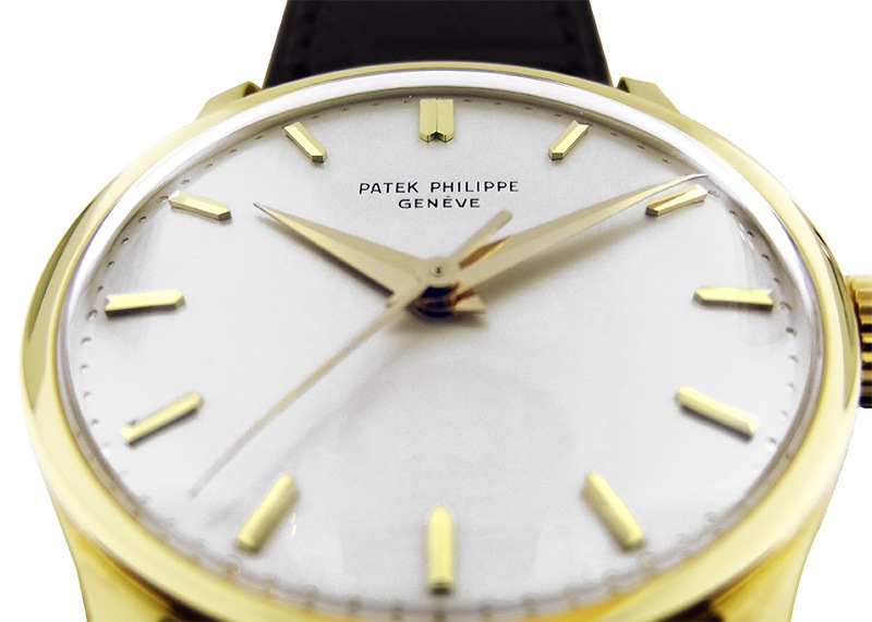 パテックフィリップ - カラトラバ | PATEK PHILIPPE | 570J | 1950年製 YG シャンパン文字盤 手巻き レザー | ヴィンテージ | 中古 |