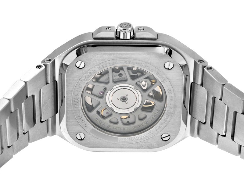 ベル&ロス - BR05 BLUE STEEL | BELL&ROSS | BR05A-BLU-ST/SST SS ブルー文字盤 自動巻き ブレスレット | 中古 |