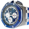 オーデマピゲ - ロイヤルオーク オフショア クロノグラフ | AUDEMARS PIGUET | 26400SO.OO.A335CA.01 | SS ブルー文字盤 自動巻き ラバー | ブティック400本限定 | 委託品 | 中古 |