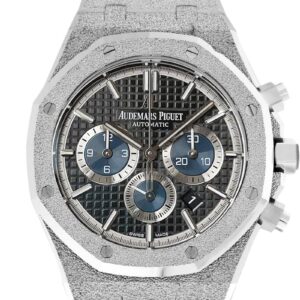 オーデマピゲ - ロイヤルオーク フロステッドゴールド クロノグラフ ジャパンブティック | AUDEMARS PIGUET | 26331BC.GG.1224BC.03 | WG 黒/グレーブルー文字盤 自動巻き ブレスレット | 111本限定 | 委託品 | 中古 |