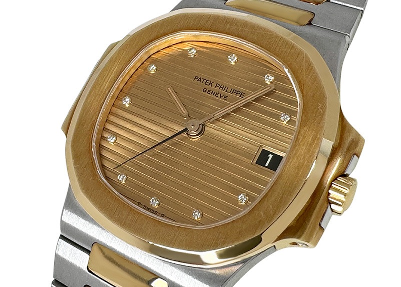パテックフィリップ - ノーチラス | PATEK PHILIPPE | 3800/001 | YG/SS シャンパン文字盤 自動巻き ブレスレット | 委託品 | 中古