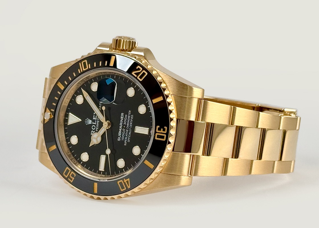 ロレックス - オイスターパーペチュアル サブマリーナー デイト | ROLEX | 126618LN | YG 黒文字盤 自動巻き ブレスレット | 中古