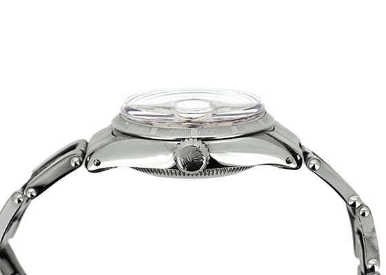 ロレックス - レディース オイスターパーペチュアル デイト | ROLEX | 6519 | SS シルバー文字盤 自動巻き ブレスレット | 1957年製 | ヴィンテージ