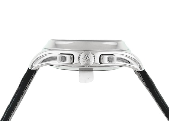 パテックフィリップ - アニュアルカレンダー クロノグラフ | PATEK PHILIPPE | 5905P-010 | PT 黒文字盤 自動巻き レザー | 中古 |