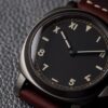 オフィチーネ パネライ - ルミノール カリフォルニア 8デイズ TI(DLC) | OFFICINE PANERAI | PAM00779 黒文字盤 手巻き レザー |