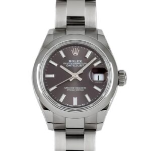 ロレックス - オイスター パーペチュアル デイトジャスト | ROLEX | 279160 | SS ダークグレー文字盤 自動巻き ブレスレット | 中古