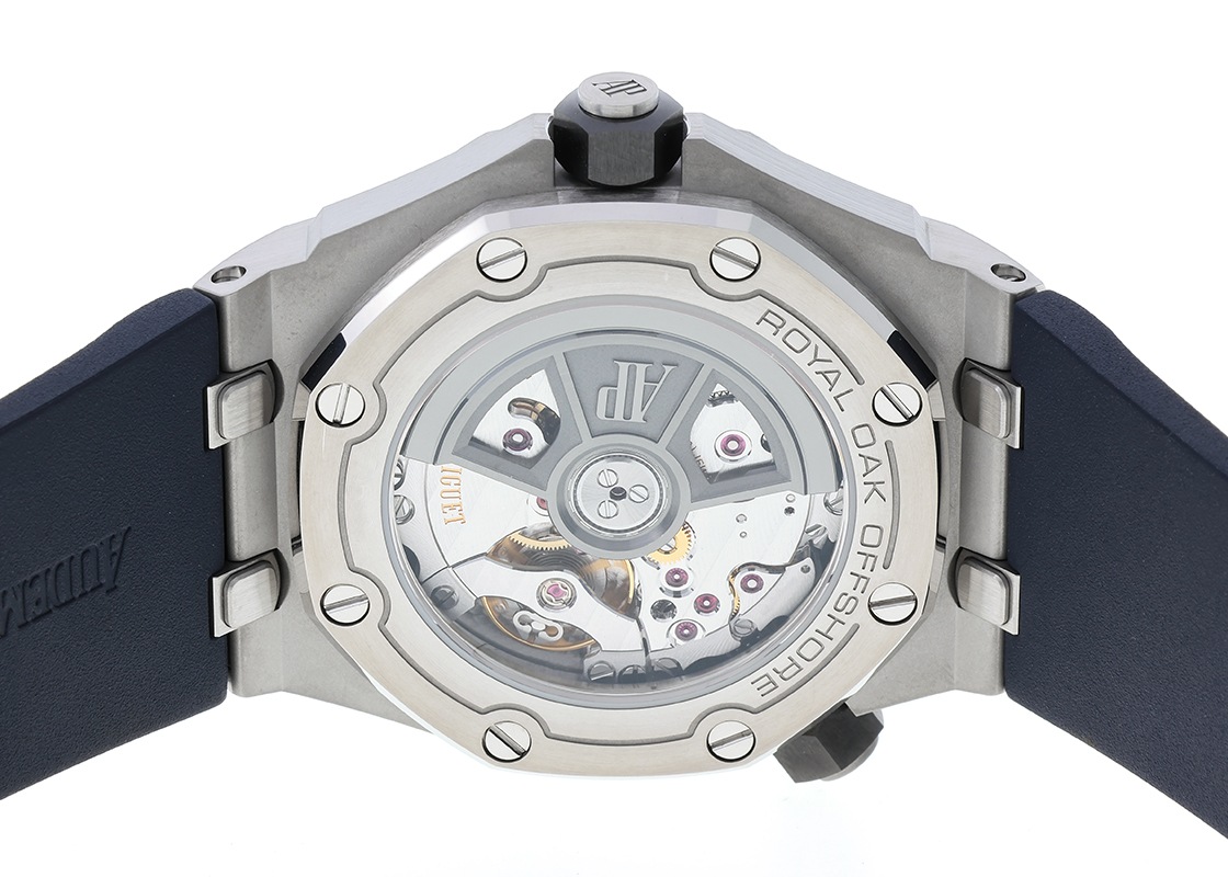 オーデマピゲ - ロイヤルオーク オフショアダイバー | AUDEMARS PIGUET | 15720ST.OO.A027CA.01 | SS ブルー文字盤 自動巻き ラバー | 中古
