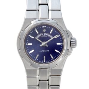 ヴァシュロンコンスタンタン - レディース オーヴァーシーズ | VACHERON CONSTANTIN | SS ダークブルー文字盤 自動巻き ブレスレット | 1990年代 | ヴィンテージ