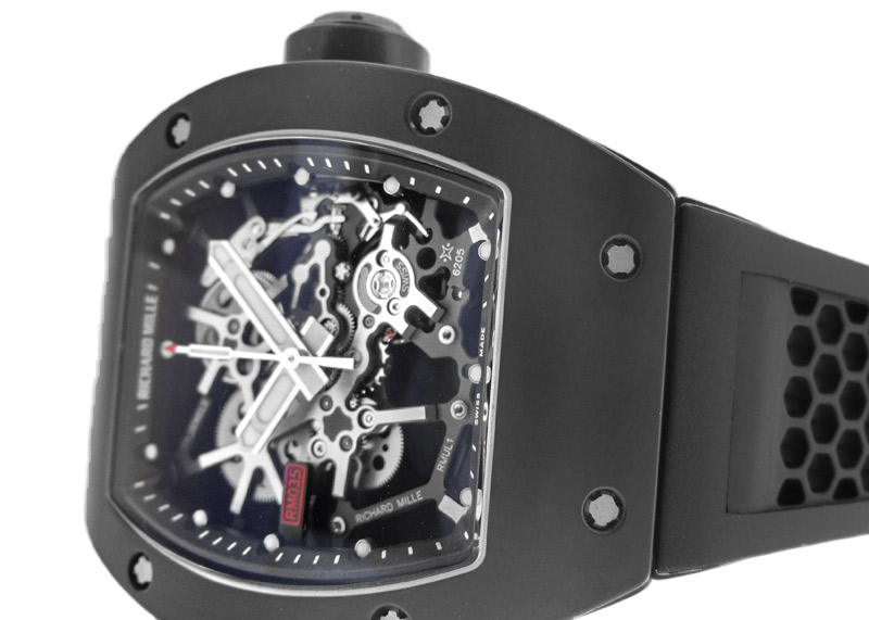リシャールミル - ラファエル・ナダル クロノフィアブル | RICHARD MILLE | RM035 | AL/MG スケルトン 手巻き ラバー | 委託品 | 中古 |
