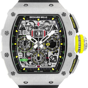 リシャールミル - オートマティック フライバック クロノグラフ | RICHARD MILLE | RM11-03 | TI スケルトン文字盤 自動巻き ラバー | 中古 |