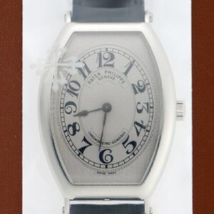 パテックフィリップ - クロノメトロ ゴンドーロ | PATEK PHILIPPE | 5098P-001 | PT シルバー文字盤 手巻き レザー | レストア | 中古 |