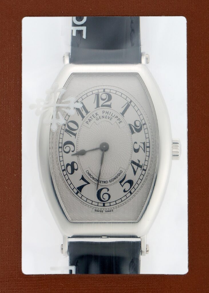 パテックフィリップ - クロノメトロ ゴンドーロ | PATEK PHILIPPE | 5098P-001 | PT シルバー文字盤 手巻き レザー | レストア | 中古 |