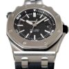 オーデマピゲ - ロイヤルオーク オフショアダイバー | AUDEMARS PIGUET | 15710ST.OO.A002CA.01 | SS 黒文字盤 自動巻き ラバー | 中古