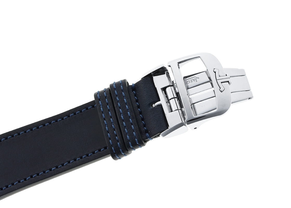 ジャガールクルト - レベルソ トリビュート デュオ | JAEGER LECOULTRE | Q3988482(215.8.D4) | SS ブルー文字盤 手巻き レザー | 中古