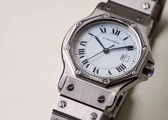 カルティエ - サントス オクタゴン | CARTIER | 29mm SS 白文字盤 自動巻き ブレスレット | 中古 |