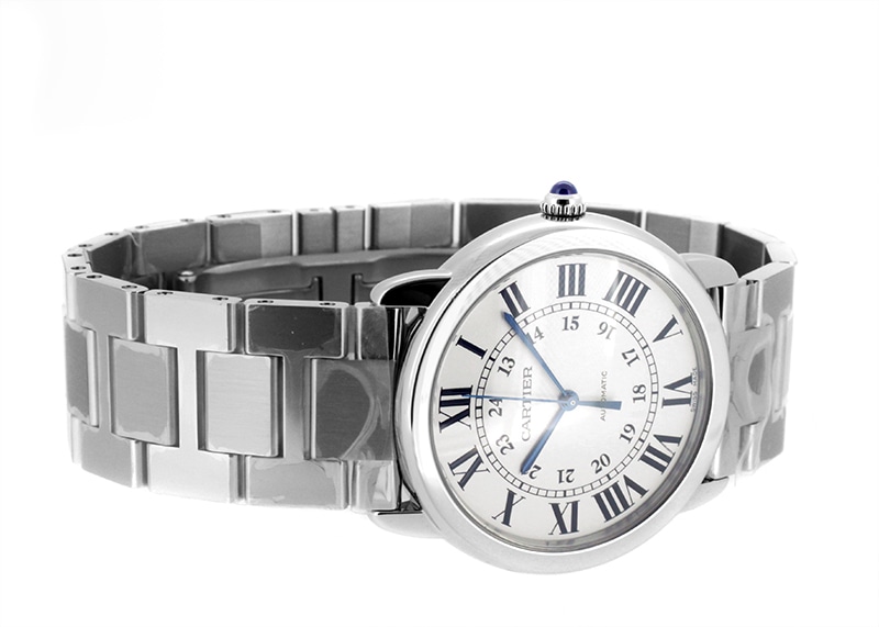 カルティエ - ロンド ソロ ドゥ カルティエ | Cartier | WSRN0012 | SS シルバー文字盤 自動巻き ブレスレット |