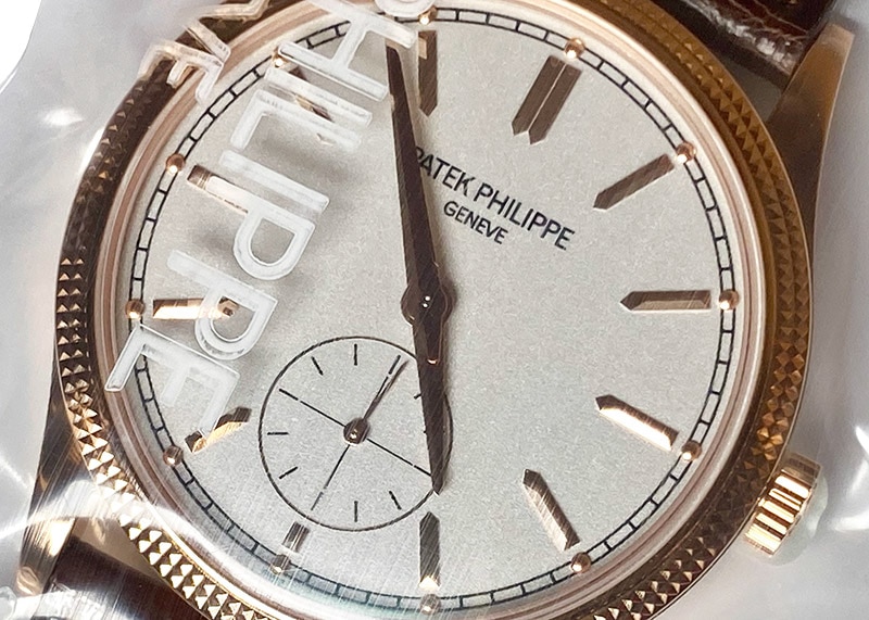 パテックフィリップ - カラトラバ | PATEK PHILIPPE | 6119R-001 | RG シルバー文字盤 手巻き レザー | 中古