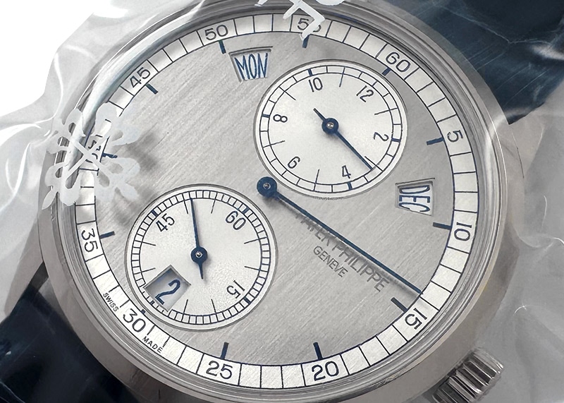 パテックフィリップ - アニュアルカレンダー レギュレーター | PATEK PHILIPPE | 5235G-001 | WG シルバー文字盤 自動巻き レザー | 中古