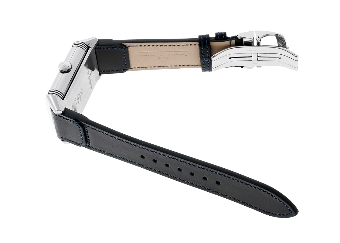 ジャガールクルト - レベルソ トリビュート デュオ | JAEGER LECOULTRE | Q3988482(215.8.D4) | SS ブルー文字盤 手巻き レザー | 中古