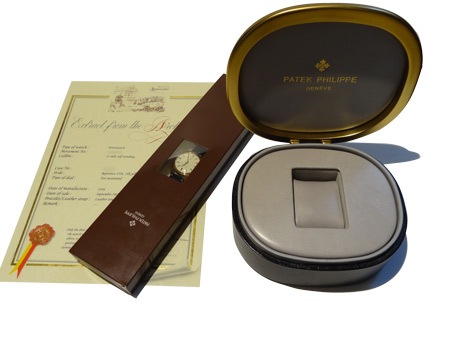 パテックフィリップ - 2526カラトラバ トロピカル | PATEK PHILIPPE | YG アイボリー文字盤 自動巻き レザー | 1956年製 | 委託品 | ヴィンテージ | 中古 |