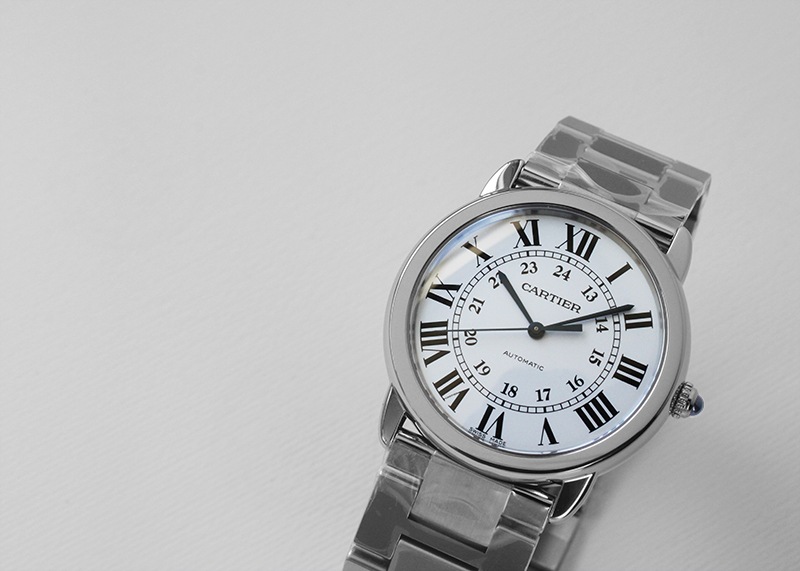 カルティエ - ロンド ソロ ドゥ カルティエ | Cartier | WSRN0012 | SS シルバー文字盤 自動巻き ブレスレット |