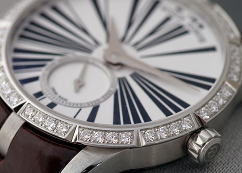 ロジェデュブイ - エクスカリバー 36 オートマティック | ROGER DUBUIS | RDDBEX0463 | SS 白文字盤 自動巻き レザー