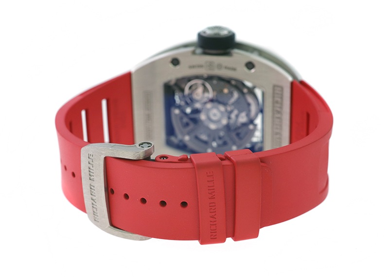 リシャールミル - オートマティック オーバーサイズデイト ダイヤモンド | RICHARD MILLE | RM029 | WG スケルトン文字盤 自動巻き ラバー | 中古 |