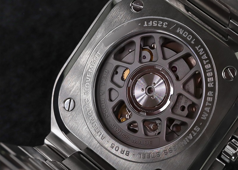 ベル&ロス - BR05 BLUE STEEL | BELL&ROSS | BR05A-BLU-ST/SST SS ブルー文字盤 自動巻き ブレスレット | 中古 |