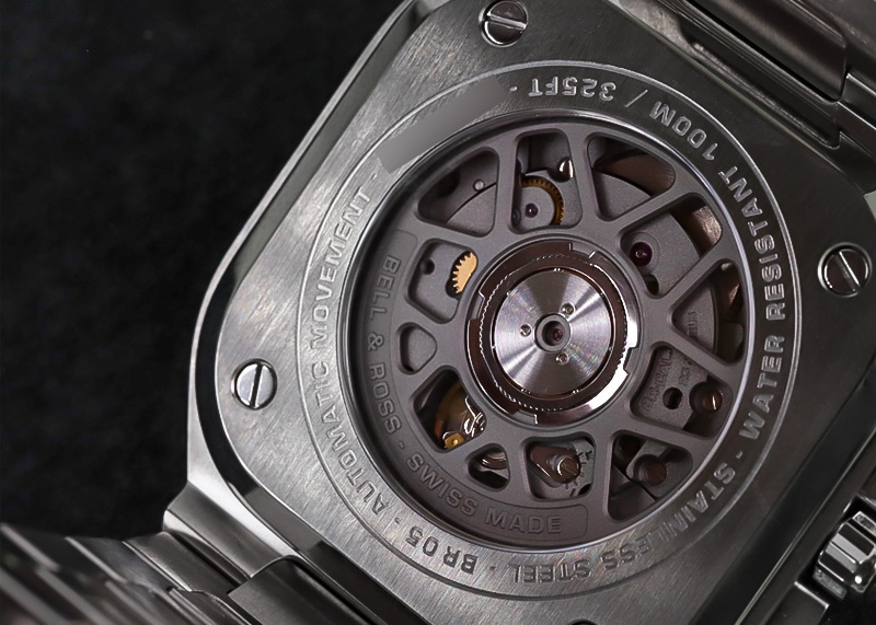 ベル&ロス - BR05 BLUE STEEL | BELL&ROSS | BR05A-BLU-ST/SST SS ブルー文字盤 自動巻き ブレスレット | 中古 |