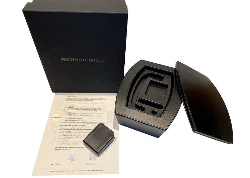 リシャールミル - トゥールビヨン ポケットウォッチ | RICHARD MILLE | RM020 | RG&TI スケルトン文字盤 手巻き | 委託品 | 中古