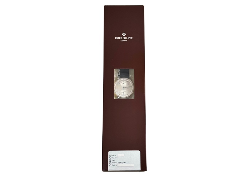 パテックフィリップ - アニュアルカレンダー レギュレーター | PATEK PHILIPPE | 5235G-001 | WG シルバー文字盤 自動巻き レザー | 中古