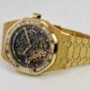 オーデマピゲ - ロイヤルオーク フロステッドゴールド ダブルバランスホイール オープンワーク | AUDEMARS PIGUET | 15412BA.ZG.1224BA.01 | YG スケルトン文字盤 自動巻き ブレスレット