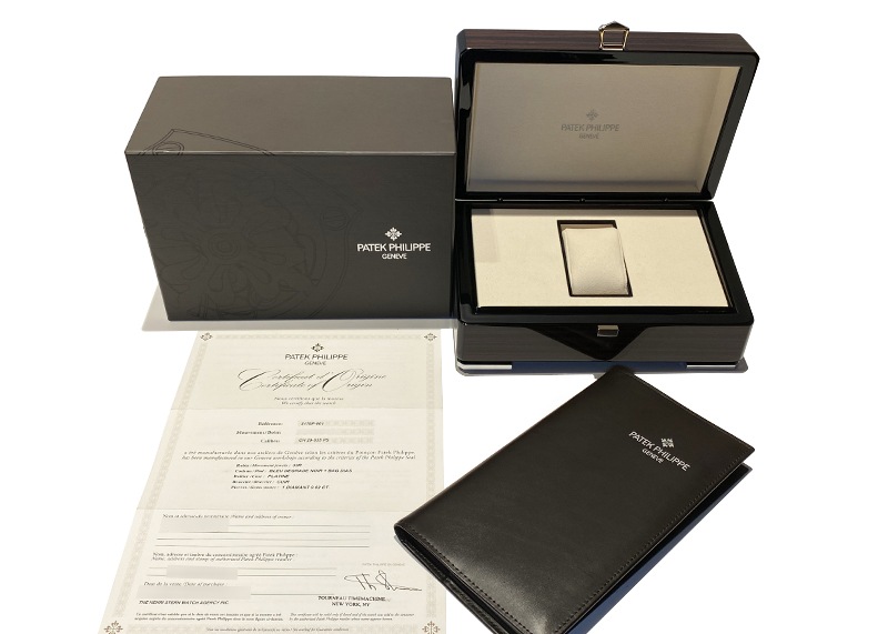 パテックフィリップ - コンプリケーション クロノグラフ | PATEK PHILIPPE | 5170P-001 | PT ブルー/ダイヤ文字盤 手巻き レザー | 委託品 | 中古