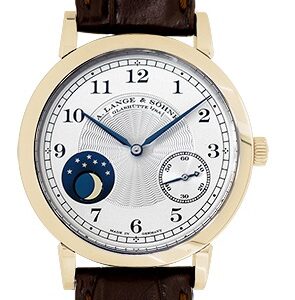 A.ランゲ＆ゾーネ - ムーンフェイズ | A.LANGE&SOHNE | 212.050 1815| PG シルバー文字盤 手巻き レザー | 中古 |