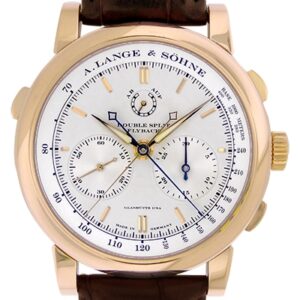 A.ランゲ＆ゾーネ - ダブルスプリット | A.LANGE&SOHNE | 404.032(LS4044AD) | PG シルバー文字盤 手巻き レザー | 中古 |