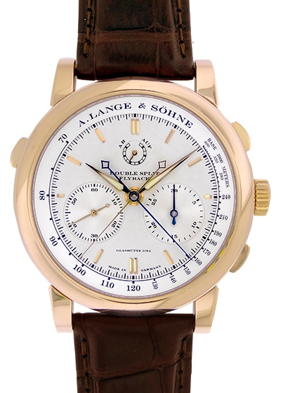 A.ランゲ&ゾーネ - ダブルスプリット | A.LANGE&SOHNE | 404.032(LS4044AD) | PG シルバー文字盤 手巻き レザー | 中古 |