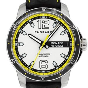 ショパール - ヒストリック グランプリ モナコ ヒストリック | CHOPARD | TI&SS 白文字盤 自動巻き レザー | 未使用品 |
