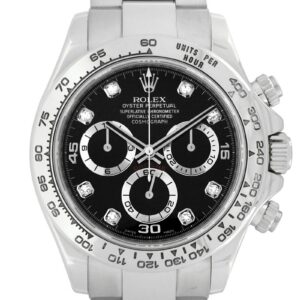 ロレックス - オイスター パーペチュアル コスモグラフ デイトナ | ROLEX | 116509G | WG 黒文字盤 自動巻き ブレスレット | 中古