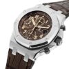 オーデマピゲ - ロイヤルオーク オフショア クロノグラフ | AUDEMARS PIGUET | 26470ST.OO.A820CR.01 | SS ブラウン文字盤 自動巻き レザー | 中古
