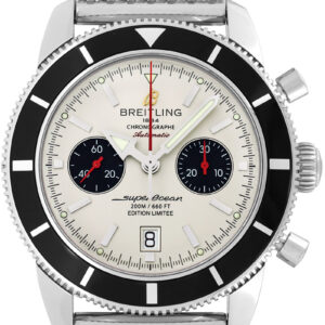 ブライトリング - スーパーオーシャン ヘリテージ | BREITLING | A272G93OCA(A23320) | SS シルバー/黒文字盤 自動巻き ブレスレット | 世界1000本限定 | 中古 |