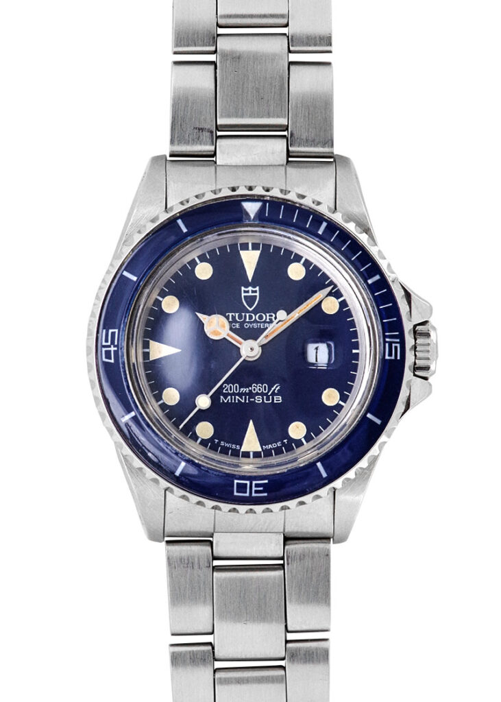 チューダー - プリンス オイスターデイト ミニサブ | TUDOR | 73090 | SS ブルー文字盤 自動巻き ブレスレット | 中古 |